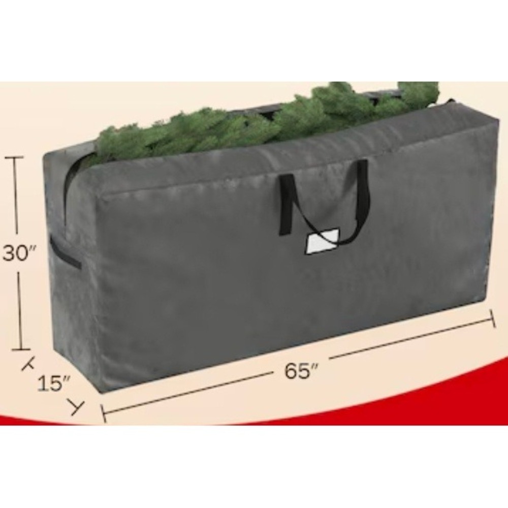 NEW Large Christmas Tree Storage Bag Fits Up to 9 Ft Tree 65" Heavy Duty